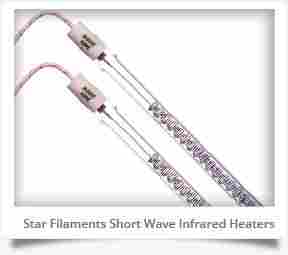 Star Filaments Short Wave Infrared Heaters
