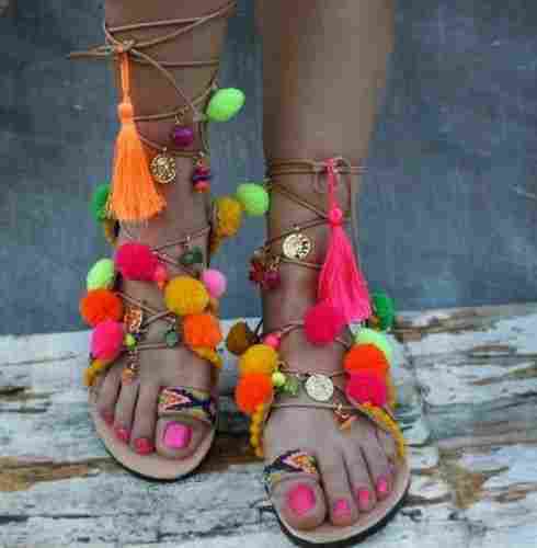 Handmade Ladies Attractive Stylish Leather Sandal