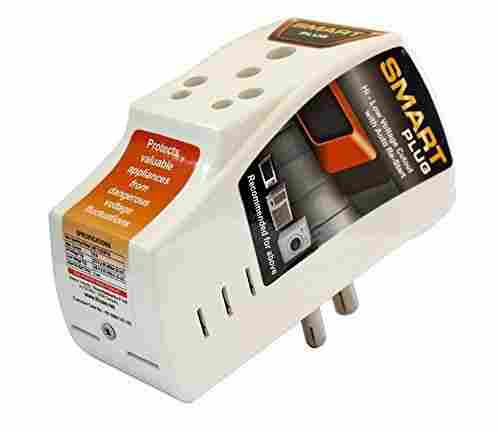 Smart Plug High Low Voltage Cutout 16Amp with Surge Protection upto 4000 Volts