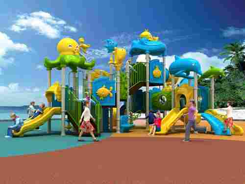 Kids Outdoor Sunshine Sea Type Playground Equipment