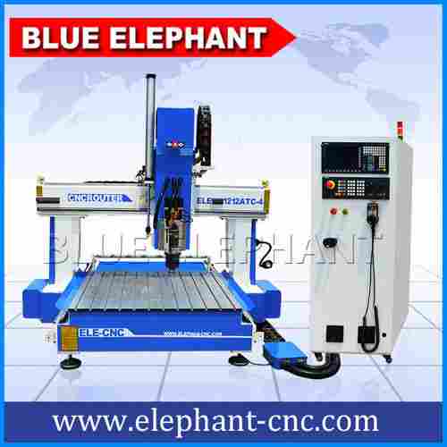 Mini ATC CNC Router 1212 For Wooden Door Wood Mold And Box