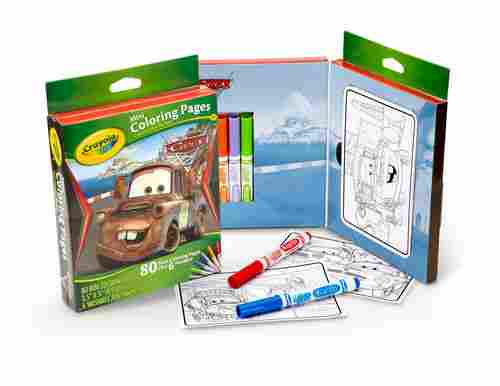  Mini Colouring Pages- Disney Cars 