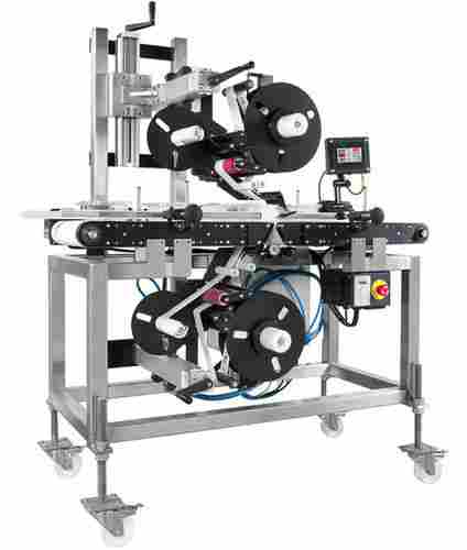 Top And Bottom Labeler Machine