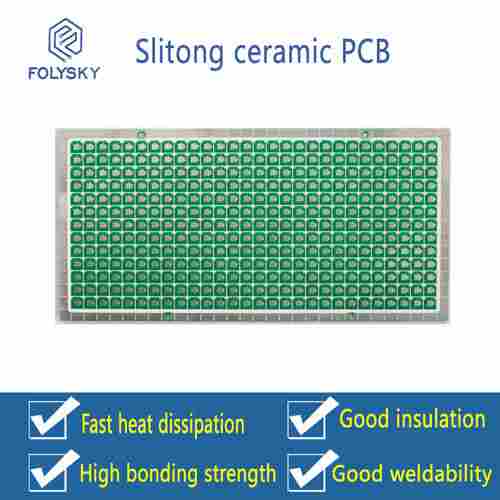 Ceramic PCB for LED Lighting with Fast Heat Disspiation
