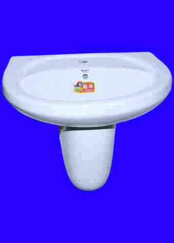 Repose Wash Basin With Half Pedestal