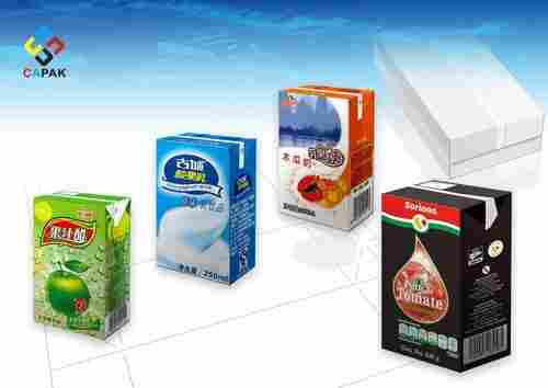 Milk And Juice Aseptic Packages Sleeve