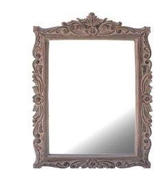 Framed Wooden Mirror