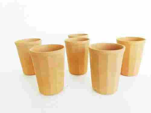 Terracotta Brown Clay Glasses