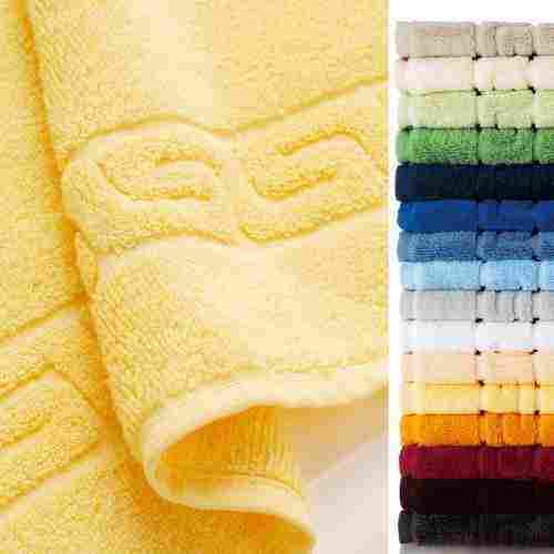 Yellow Color Cotton Terry Towels