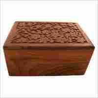 Decorative Carved Wooden Urns