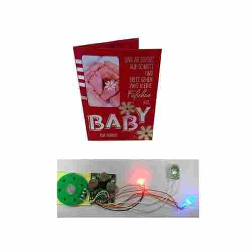 High Quality Music Greeting Card Programmable Sound Chip