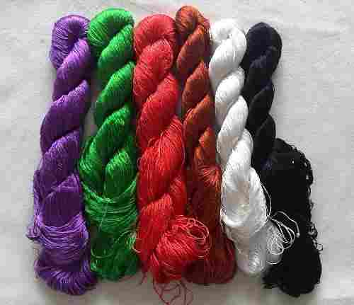 Hand-Dyed Natural Mulberry Silk Thread For Hand Embroidery