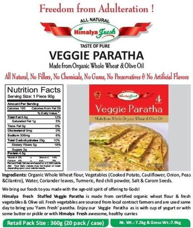 Himalya Fresh Stuffed Veggie Paratha
