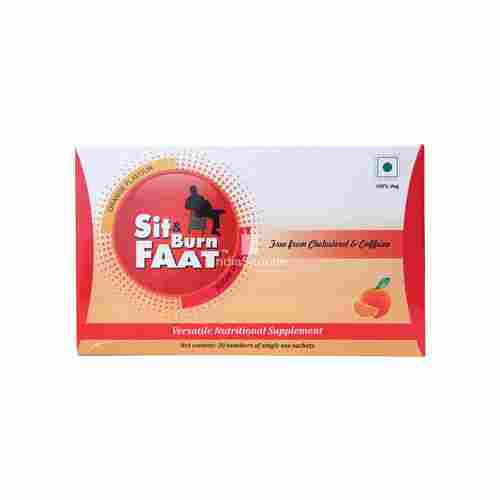 Sit and Burn Faat Nutritional Supplement (Sugar Free)