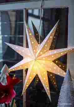 Handmade Christmas Decoration Hanging Paper Star