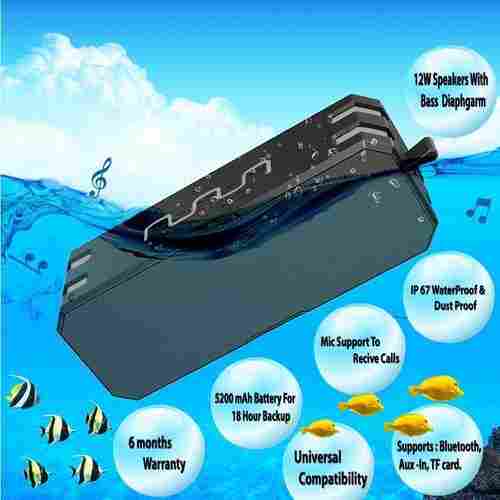 Jango F4 Waterproof Bluetooth Sound Rock Speakers