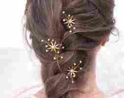 Attractive Flower Hair Pin