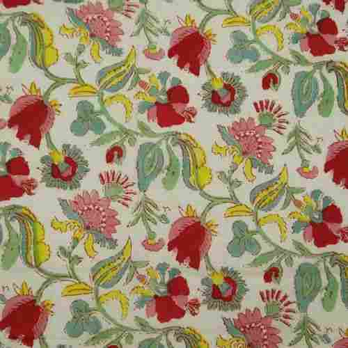 Jaipuri Floral Print Fabric