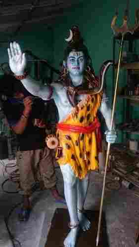 Shiva Poly Stone Statue 07 FT