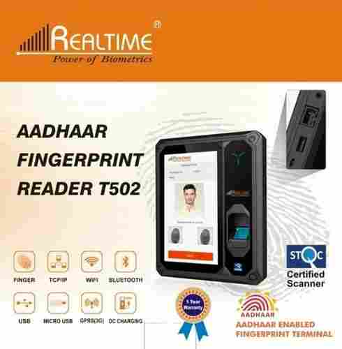 Aadhar Based Realtime Biometric Machines