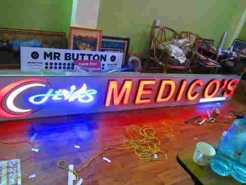 3D Acrylic LED Sign Boards