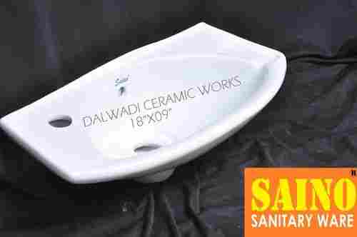 Exclusive White Ceramic Wide Wash Basin