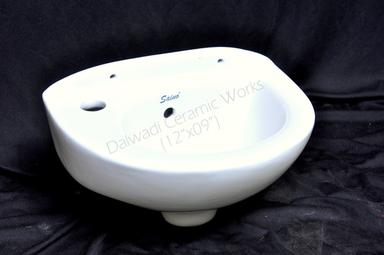 White Ceramic Small Wash Basin
