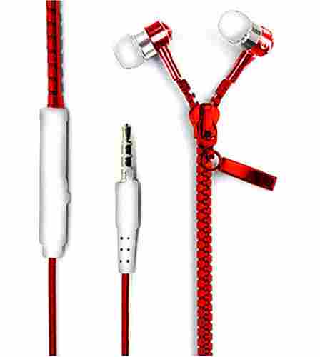 V3HMV Red Zipper Mobile Hand Free