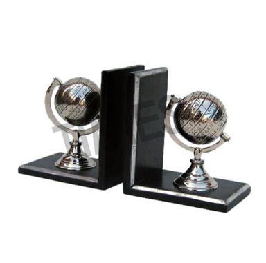Handcrafted Globe Book End