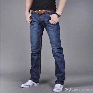 Comfortable And Skin Friendly Casual Mens Blue Denim Jeans