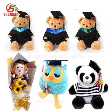 Panda Bouquet Owl Doll Teddy Bear Plush Toy