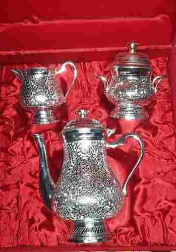Brass Silver Plated Tea Sets