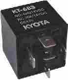Kt-683 Heat Resistant High Efficiency Electrical 5 Pin Automotive Relays