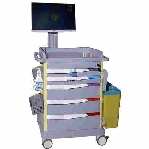 Luxurious Nursing Computer Trolley