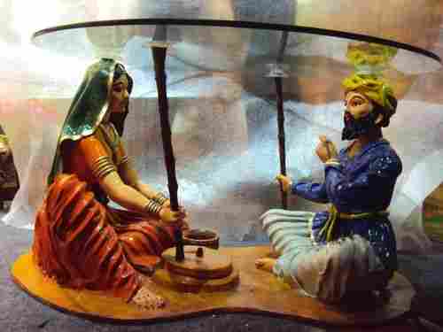 Rajasthani Couple Centre Table