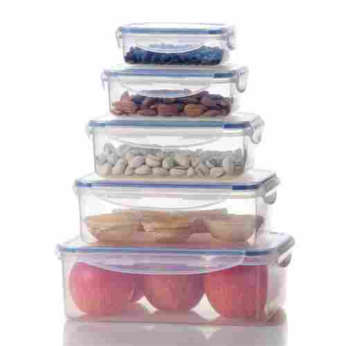 Plastic Airtight Food Storage Containers And Lunch Box Set Of 10