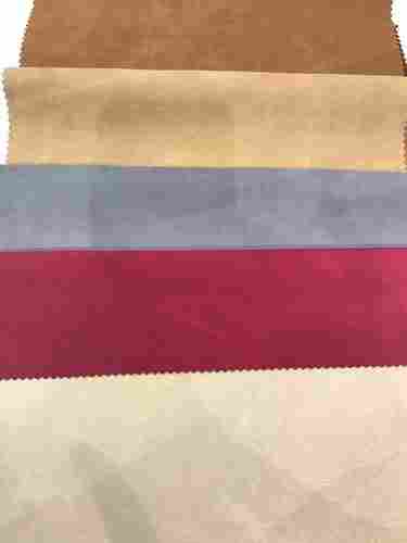 Fade Resistant Velvet Lycra Suede Leather