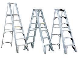 White Light Weight Heavy Duty Multipurpose Aluminium Folding Ladders