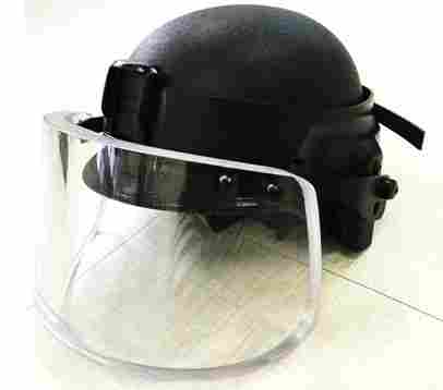 Ballistic Helmet With Bulletproof Visor