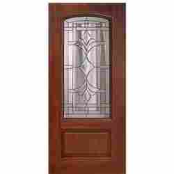 Fancy Wooden Glass Door