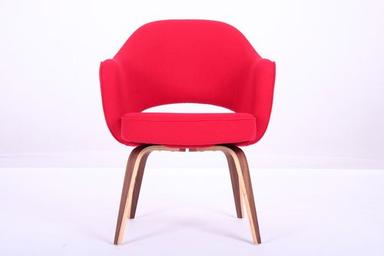 Saarinen Executive Armchair With Wooden Legs