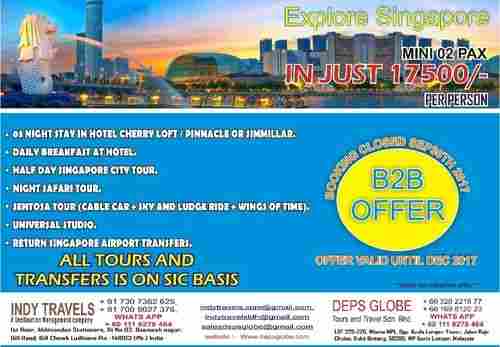 Singapore Tour Package Services
