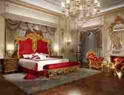 Gold Mounted Royal Bed