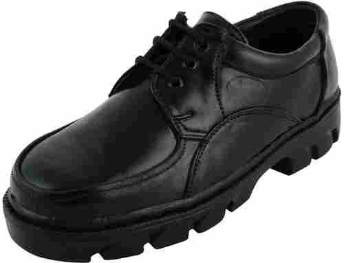 Chamois Men Black Safety Shoes Laces (22640 Black)