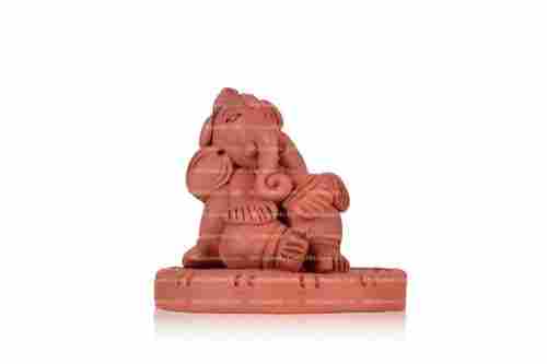 Seated Ganesha With Round Base