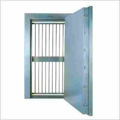 Strong Room Door With Grill Gate
