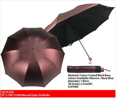 327/F/555 - 3 Fold Umbrella