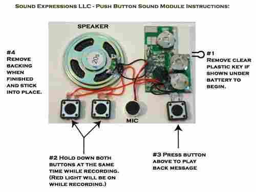 Sound Module for Greeting Card