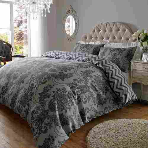 Charcoal And Black Color Bed Sheet 
