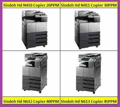 Sindoh Digital Photocopier N612 A3 Size